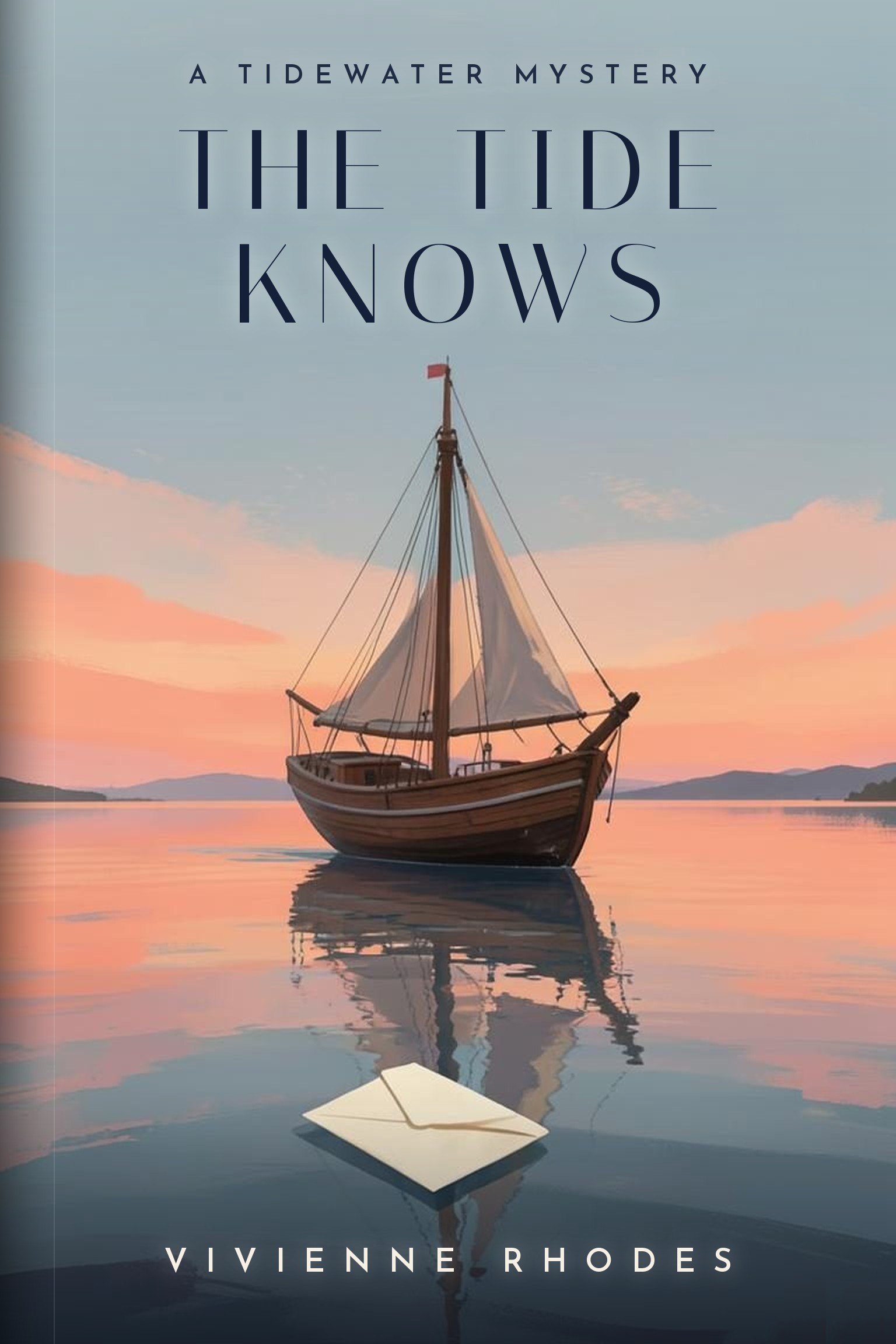 Cover of The Tide Knows, a Tidewater Mystery by Vivienne Rhodes